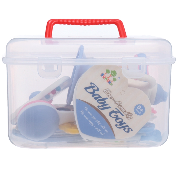 Набор погремушек с прорезывателями &laquo;Лаванда&raquo;, цвета МИКС