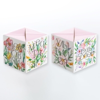 Бум-открытка «Вдохновляй», цветы, 12 х 18.5 см Бум-открытка «Вдохновляй», цветы, 12 х 18.5 см