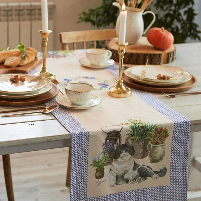 Дорожка «Этель» Уютные коты 40*146 см Дорожка «Этель» Уютные коты 40*146 см