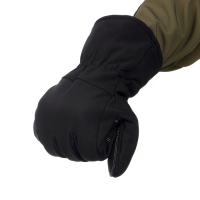 Перчатки тактические "Storm tactic" утепленные, размер - M, черный Перчатки тактические "Storm tactic" утепленные, размер - M, черный