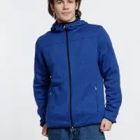 Куртка с капюшоном унисекс Gotland, синяя, размер S