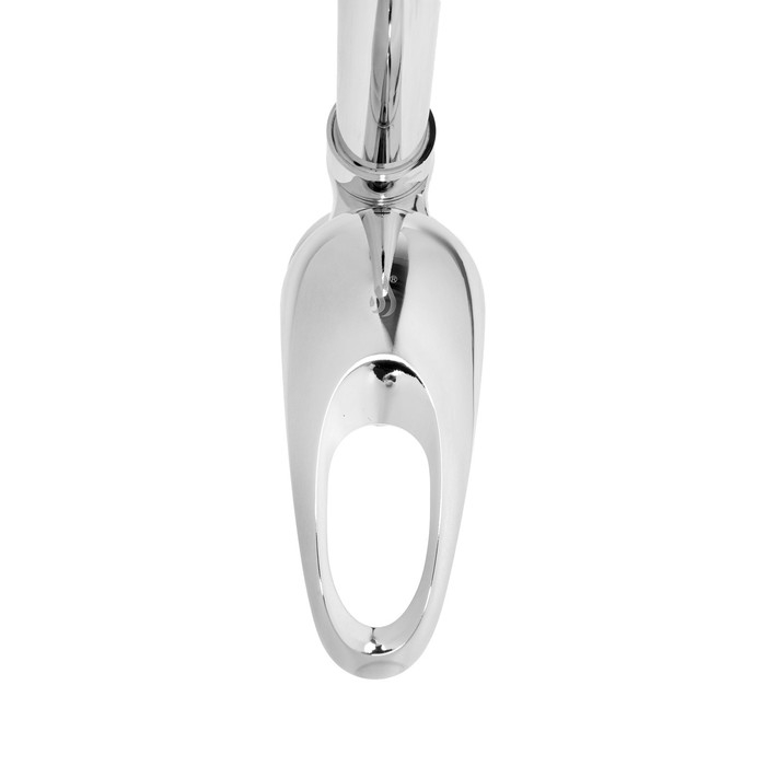 Смеситель для кухни Смеситель для кухни "ЦС-СМ" ЭП401155, однорычажный, круглый излив, хром