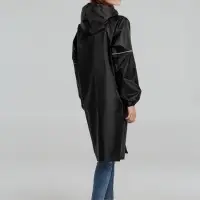 Дождевик со светоотражающими элементами Rainman Blink, черный, размер XXL