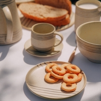 Тарелка керамическая SL Home &laquo;Райяс&raquo;, d=16,5 см, цвет бежевый