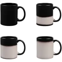 Кружка-хамелеон On Display, матовая, черная Кружка-хамелеон On Display, матовая, черная