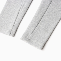 Термобелье для девочки (лонгслив, легинсы) цвет серый меланж, рост 104