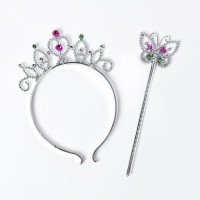 Карнавальный набор «Золушки», 2 предмета: жезл, ободок Карнавальный набор «Золушки», 2 предмета: жезл, ободок