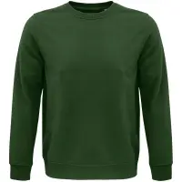 Свитшот унисекс Comet, темно-зеленый, размер XL