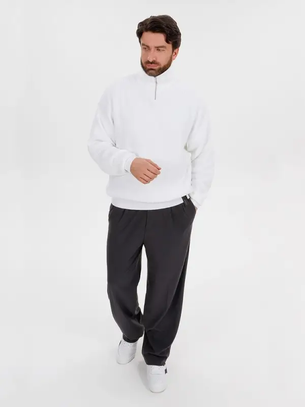 Джемпер Siluetti Birne, молочно-белый, размер S/M