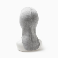 Шапка-шлем для мальчика, цвет серый, размер 50-54 Шапка-шлем для мальчика, цвет серый, размер 50-54