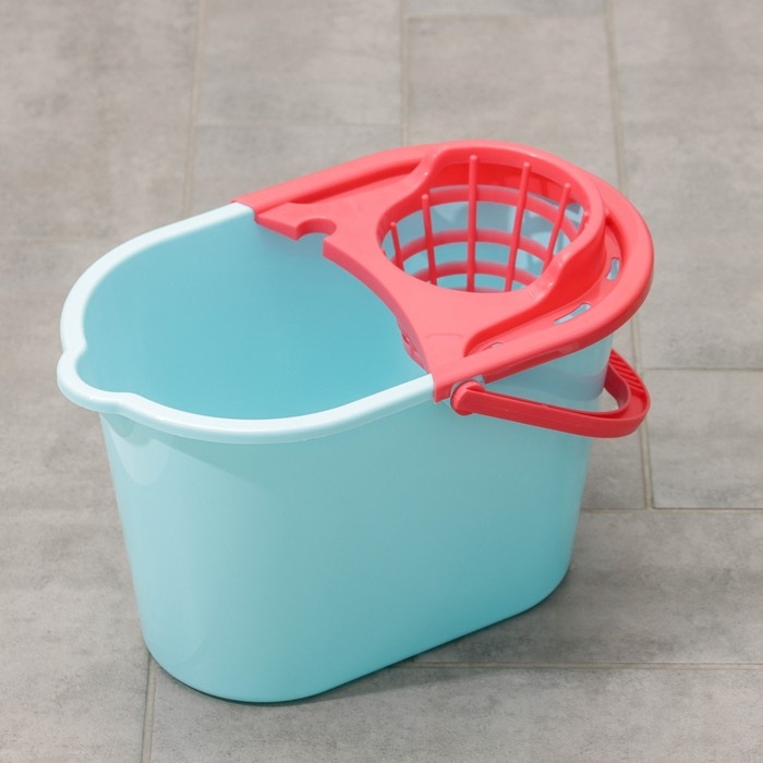 Ведро с отжимом &laquo;Классика&raquo;, 10 л, цвет МИКС