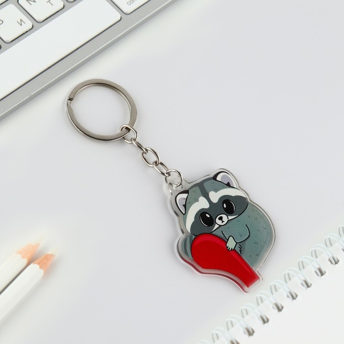 Парные брелоки &laquo;Енотики&raquo; набор, 2 шт.