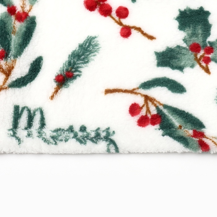 Плед Этель Плед Этель "Ветви" 180*200 см,100% п/э, корал-флис 220 гр/м2