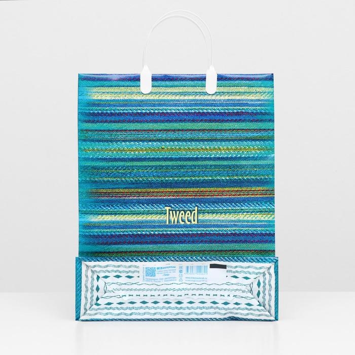 Пакет Пакет "Твид", мягкий пластик, 30 х 40 см, 150 мкм