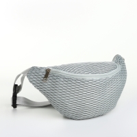 Поясная сумка на молнии, цвет серый Поясная сумка на молнии, цвет серый