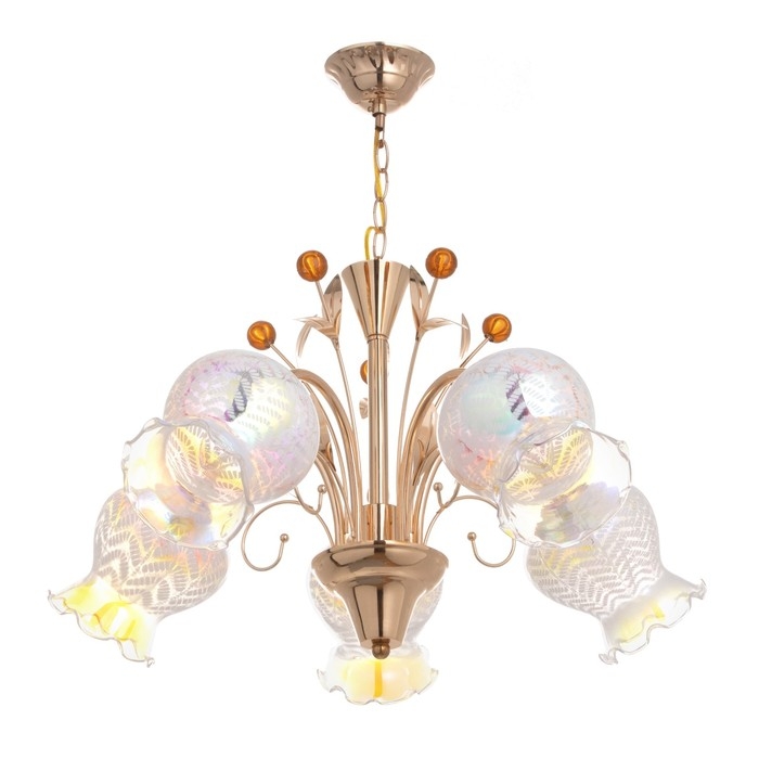 Люстра "Глори" 5х40Вт Е27 Золото МОДЕЛЬ: 2600545