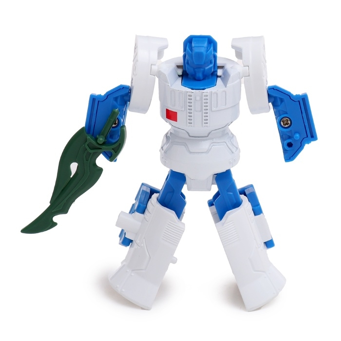 Робот &laquo;Спутник&raquo;, трансформируется, с металлическими элементами