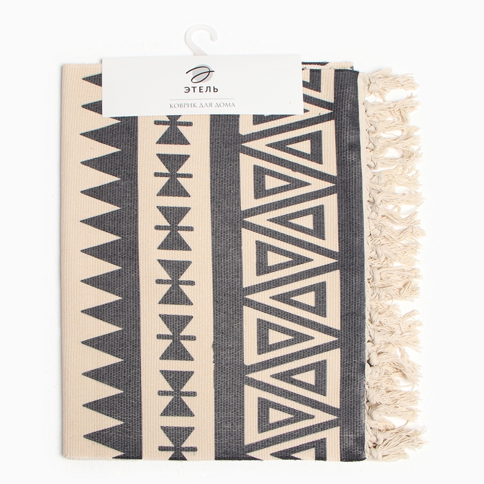 Ковер Этель «Мозаика», 60х150 см , 50% хл, 50% п/э Ковер Этель «Мозаика», 60х150 см , 50% хл, 50% п/э