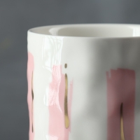 Кружка керамическая &laquo;Нежость&raquo;, 350 мл, цвет белый