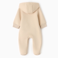 Комбинезон детский MINAKU "Nature", цвет бежевый, рост 56-62 см