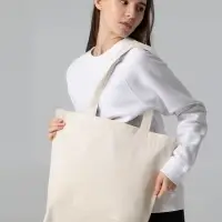 Холщовая сумка Shopaholic, неокрашенная Холщовая сумка Shopaholic, неокрашенная