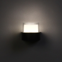 Светильник фасадный &laquo;Гранд&raquo;, FSD-039, 5 Вт, 4000К, IP65, 220 В, пластик, черный