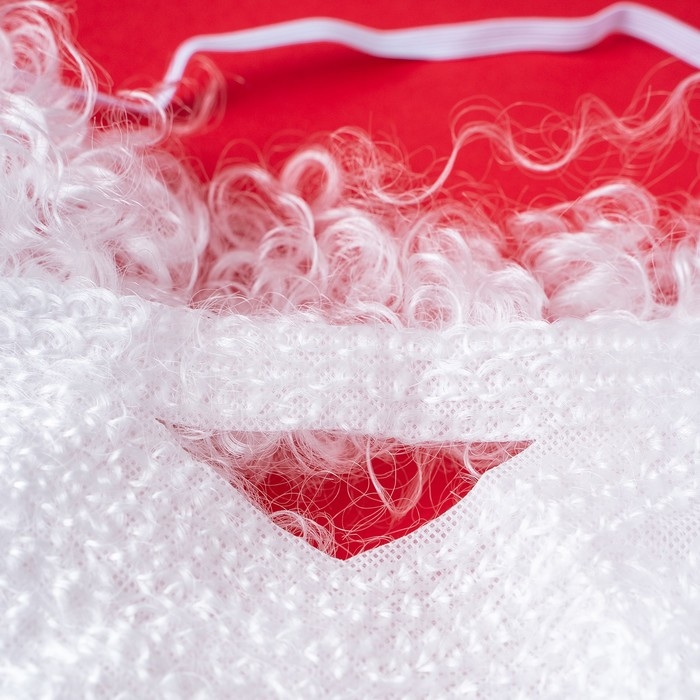 Новый год! Карнавальная борода &laquo;Дедушка Мороз&raquo; на резинке