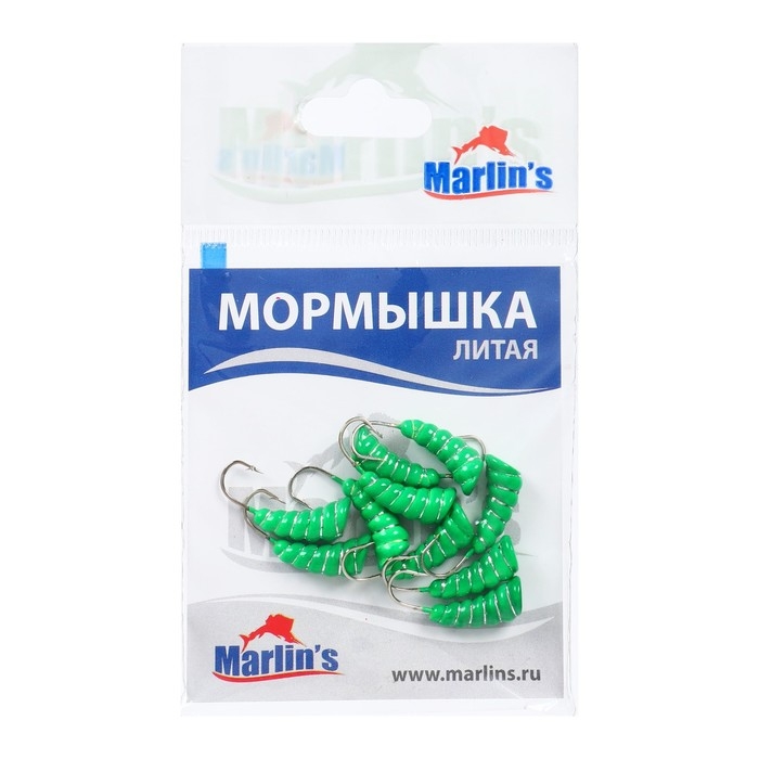Мормышка литая Marlin's ОСА №3, 1.80 г, 10 шт Мормышка литая Marlin's ОСА №3, 1.80 г, 10 шт