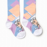 Колготки детские «Эльза», Холодное сердце, рост 116-122 см, цвет голубой Колготки детские «Эльза», Холодное сердце, рост 116-122 см, цвет голубой