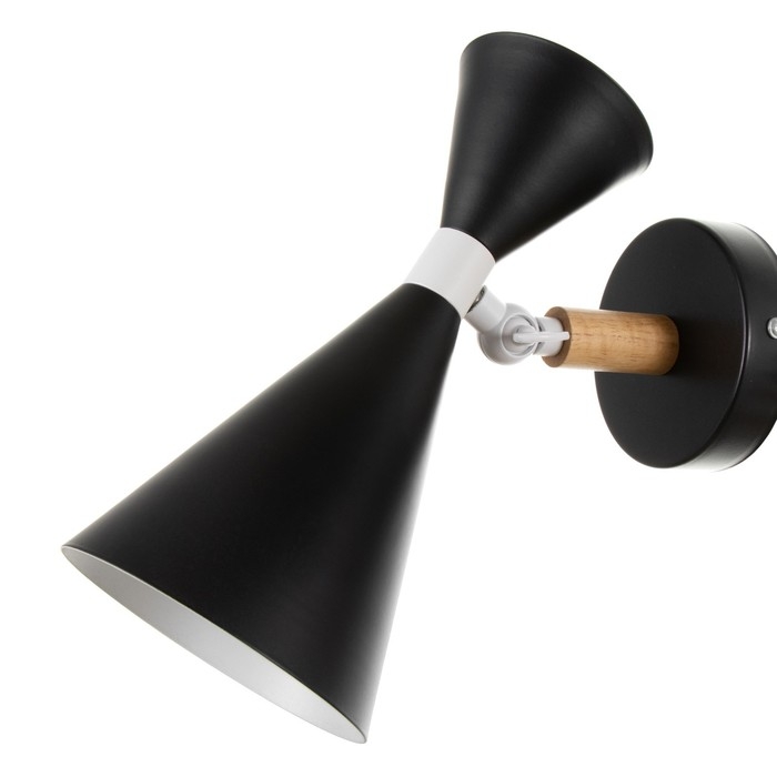 Бра Бра "Камертаб" Е27 40Вт черный 15х12х24 см