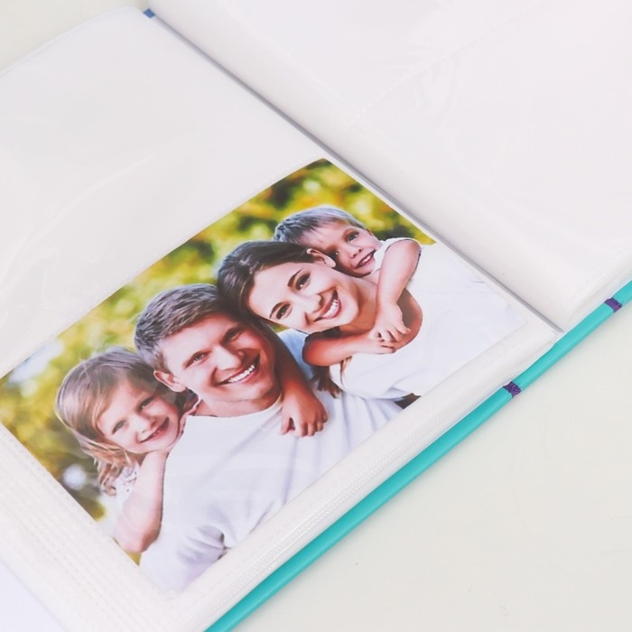 Фотоальбом на 200 фото 10х15 см, пластик. листы "watercolor travel" Венеция