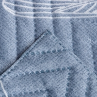 Покрывало евро макси Экономь и Я "Перья" 240*210&plusmn;5см, 100% полиэстер, 190гр/м2