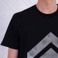 Футболка мужская, цвет чёрный, размер 56