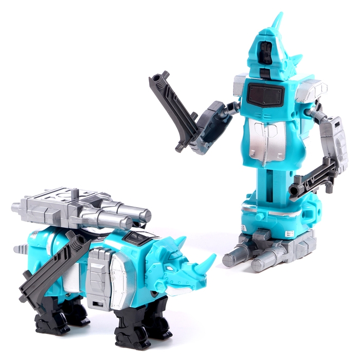 Набор роботов &laquo;Атака звероботов&raquo;, 5 штук, собираются в одного