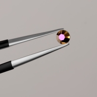 Стразы для декора ногтей, 12 ячеек, 3 мм, разноцветные