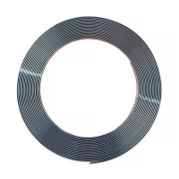 Профиль декоративный гибкий TORSO, хром, 10 мм, рулон 13 м