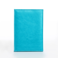 Обложка для паспорта, цвет бирюзовый
