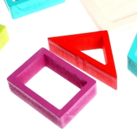 Детский развивающий набор 2 в 1 &laquo;Геометрические фигуры&raquo;