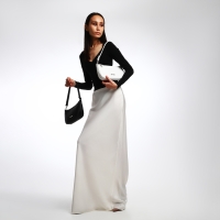 Сумка женская TEXTURA, багет, маленький размер, цвет белый