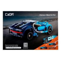 Конструктор инерционный &laquo;Спорткар&raquo;, 377 деталей