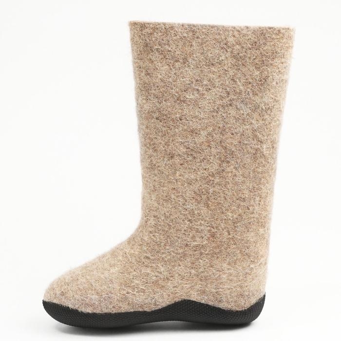 Валенки мужские, цвет натуральный, размер 41 (29)