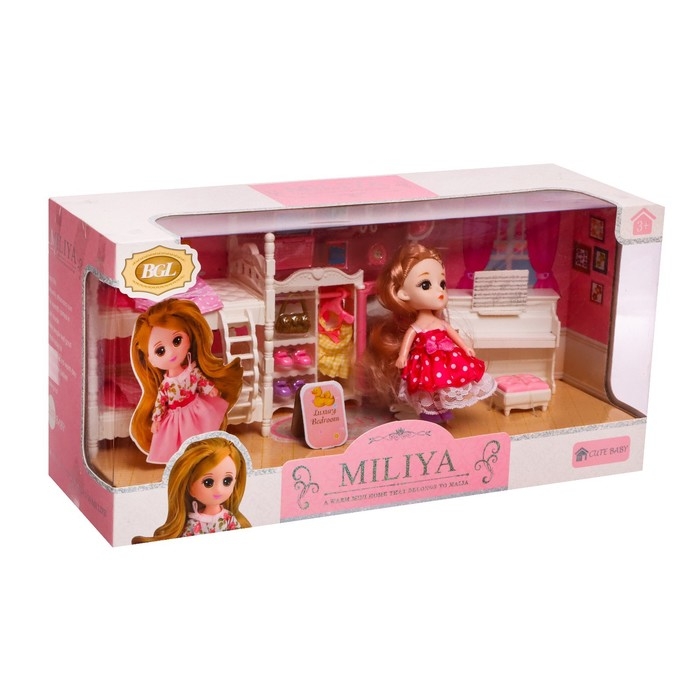 Набор игровой &laquo;Дом Алисы&raquo; с мебелью и аксессуарами