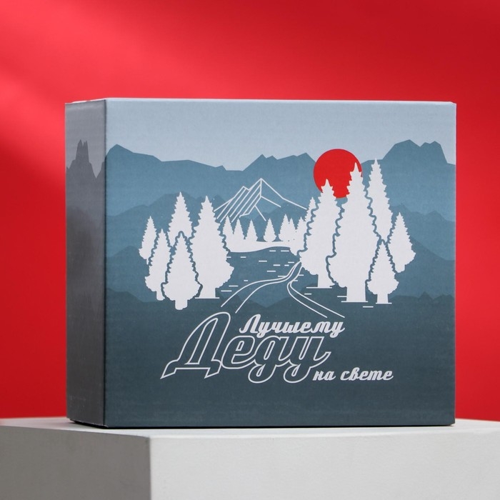 Набор керамический «Лучший дедушка», кружка 350 мл, ложка Набор керамический «Лучший дедушка», кружка 350 мл, ложка