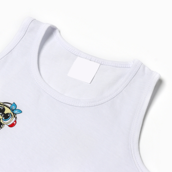 Майка для девочки, цвет микс/принт, рост 110 см (5 лет)