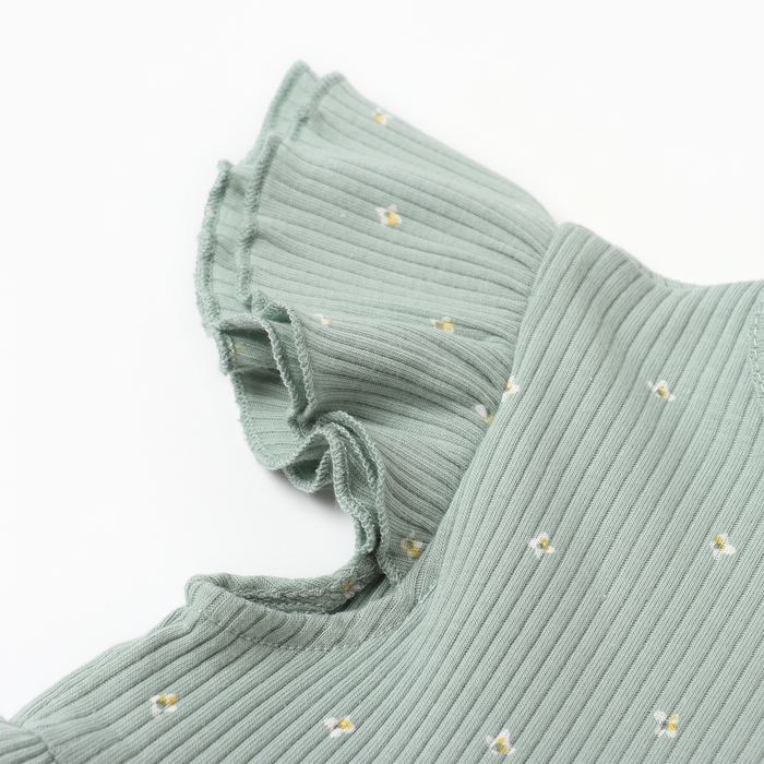 Комплект (платье и повязка) Крошка Я Olives, р. 86-92, оливковый