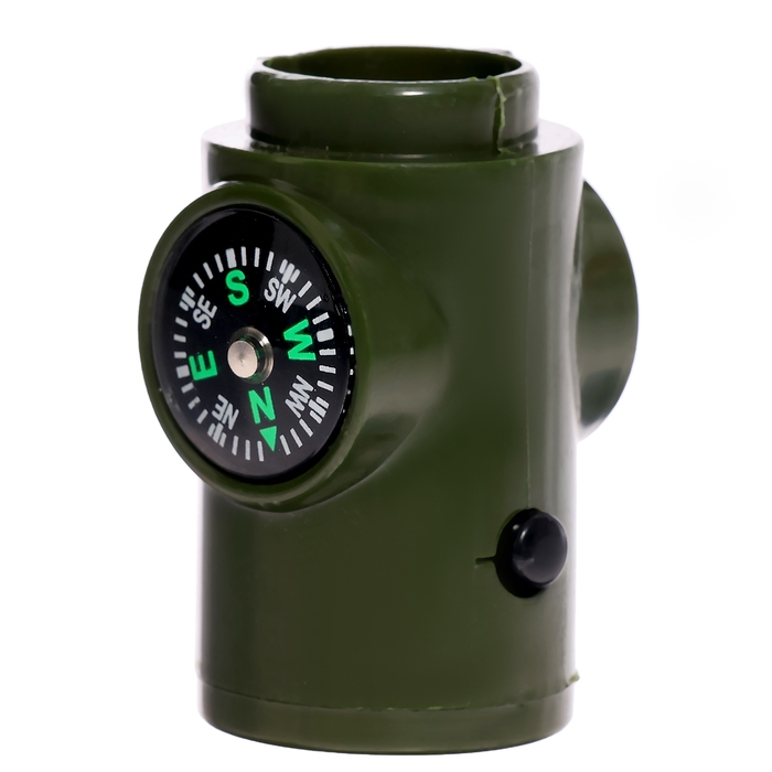 Набор героя &laquo;Разведчик&raquo;, 6 в 1: свисток, компас, фонарик, термометр, зеркало, лупа