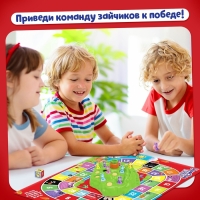 Настольная игра &laquo;Ушастые гонки. Загадка острова&raquo;, 2-4 игрока, 4+