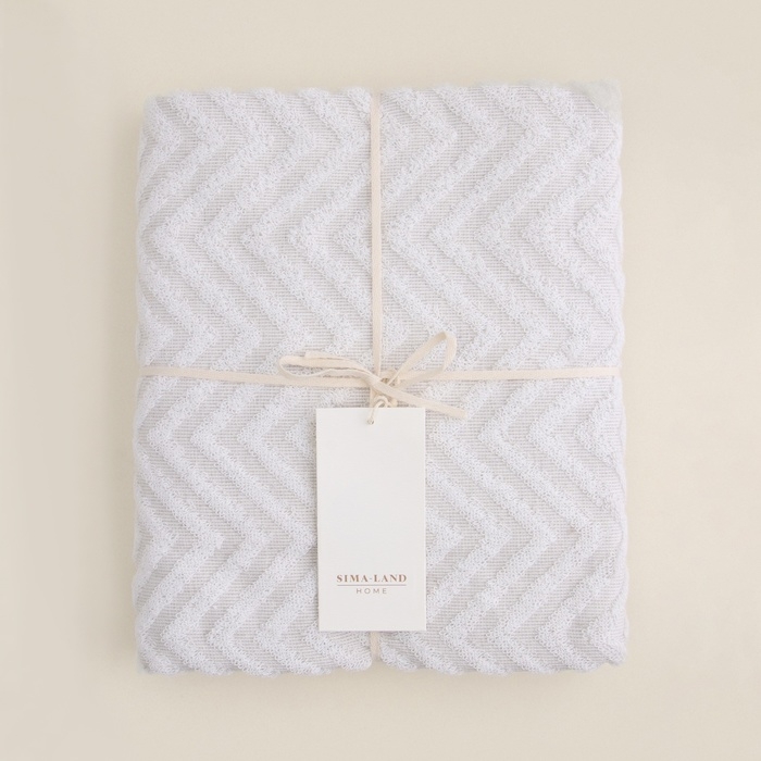 Полотенце махровое SL HOME: Geometry Полотенце махровое SL HOME: Geometry "Коста" 50х90 см, 83% хлопок, 17% лён, 500 г/м2