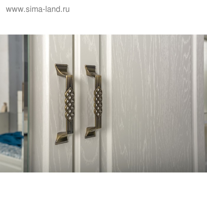 Комод Ливерпуль 10.103, 1001х413х953, Белый/Ясень ваниль