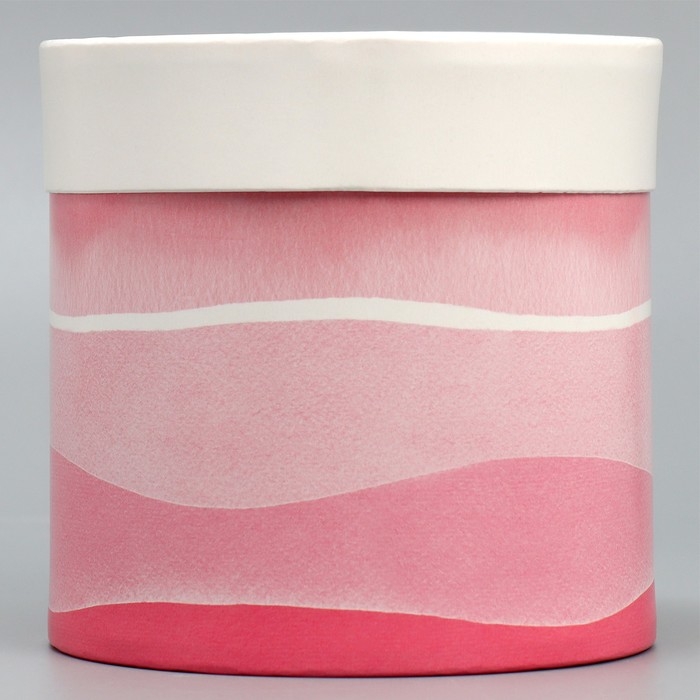 Набор шляпных коробок 2 в 1, упаковка подарочная, &laquo;With love&raquo;, 13 х 13, 16 х 16 см